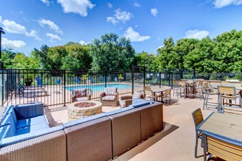 Amenities Resident Club at Berkshire Central Apartments with Pool and Outdoor Living and Kitchen-9436 Ulysses St. NE, Blaine MN 55434 - Photo Gallery 5