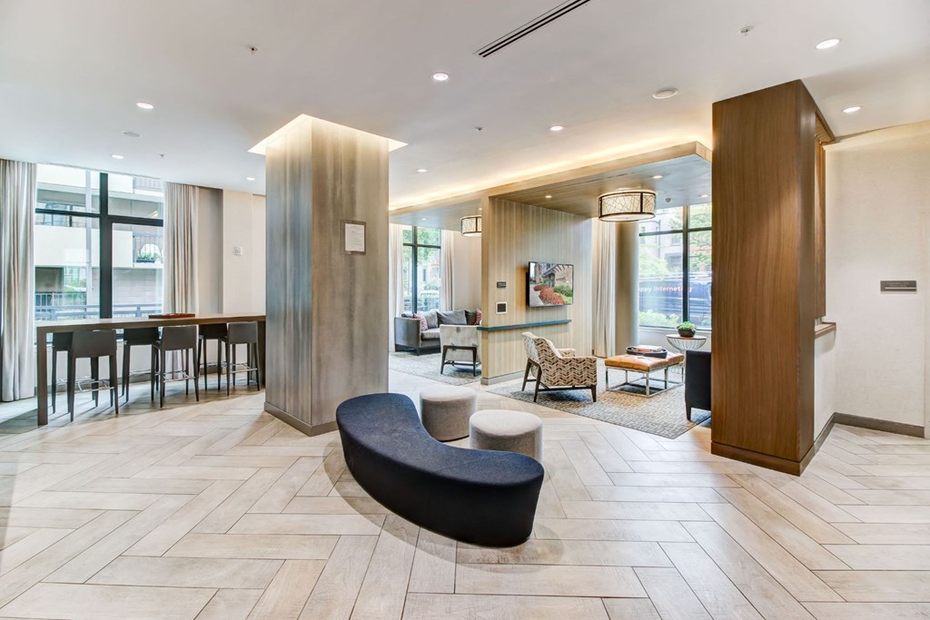Luxury Apartments Washington Dc with Hotel Inspired Lobby, Concierge Service, Work-From-Home Spaces, Roof Deck and Fireside Lounge-Berkshire 15 Apartments