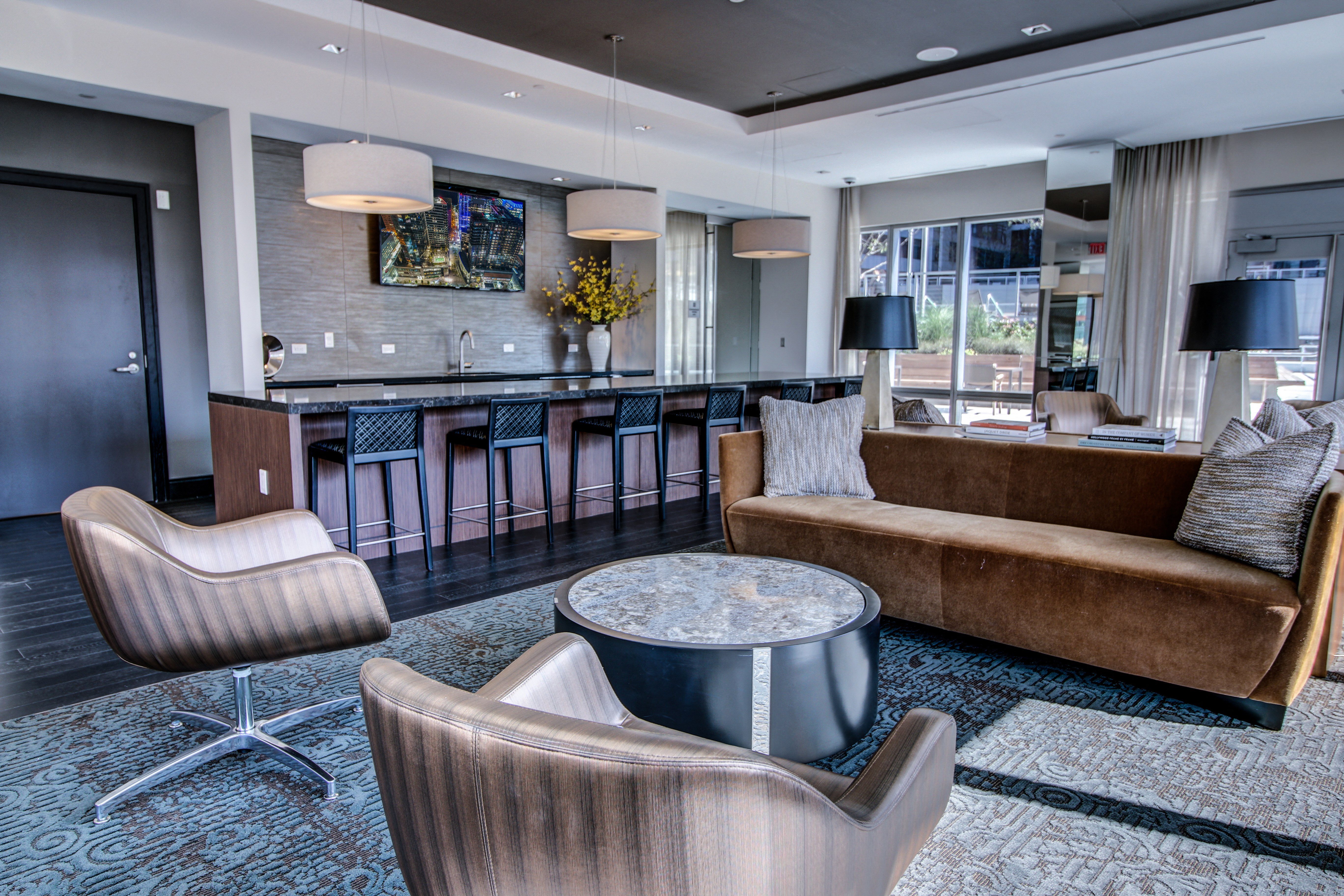 Amenities- Luxury Apartments with Skyline Club-The Benjamin Seaport
