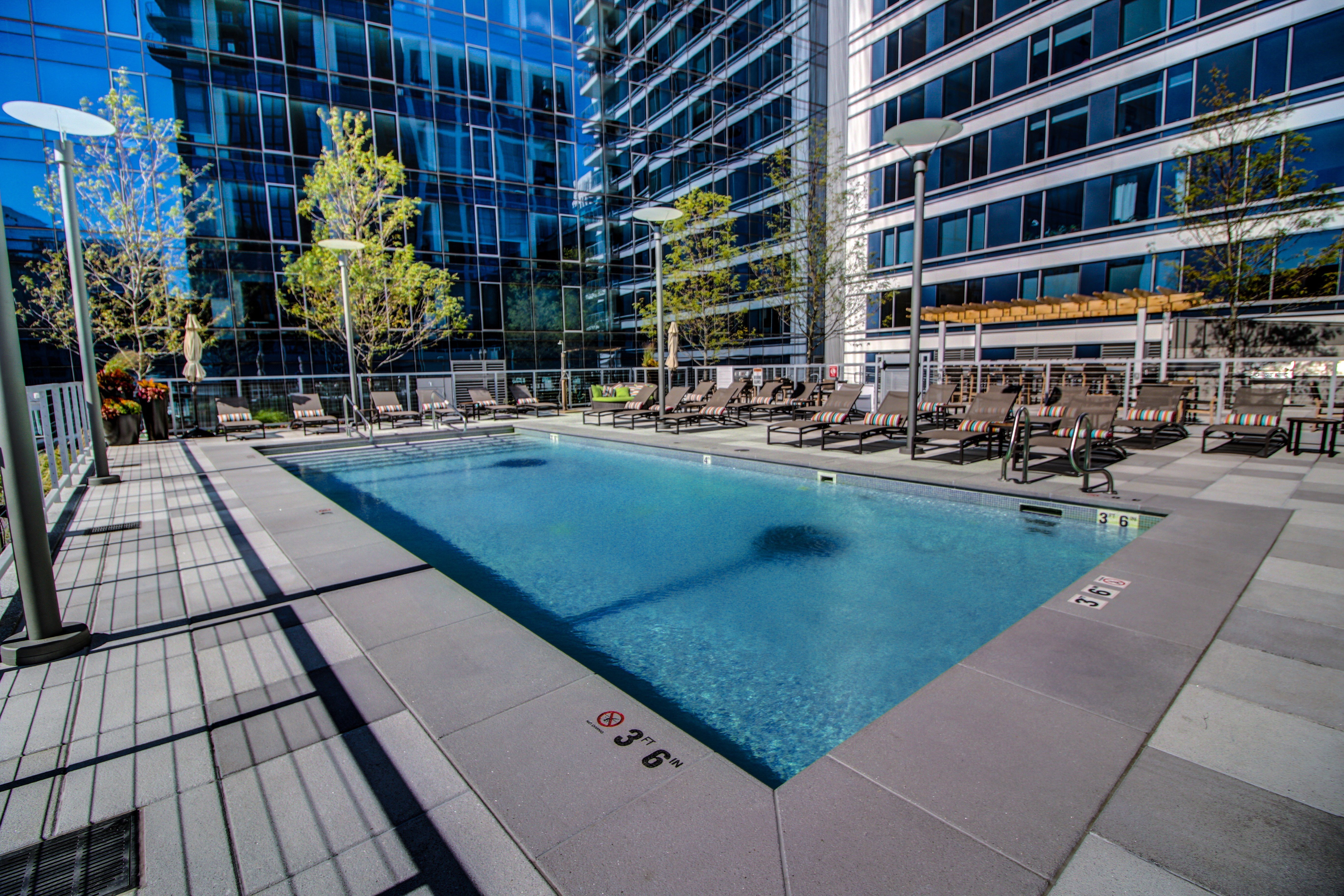 Amenities- New apartments Boston Seaport with Pool Bar and Grill-25 Northern Ave, 02210