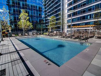 Outdoor Barbecue And Grilling Station at The Benjamin Seaport Residences, Boston, Massachusetts