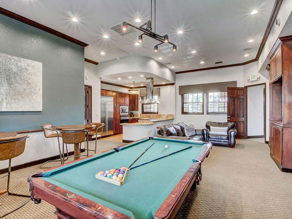 Pool table at Red Hawk Ranch, Louisville, KY 40241