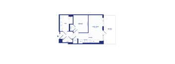 RiverPoint luxury apartments JRA14 floorplan