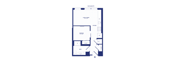 RiverPoint luxury apartments JRA18 floorplan