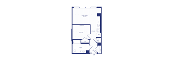 RiverPoint luxury apartments JRA19 floorplan