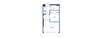 RiverPoint luxury apartments JRA7 floorplan
