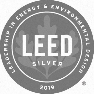 Sustainable living – LEED®  Silver Certified Property