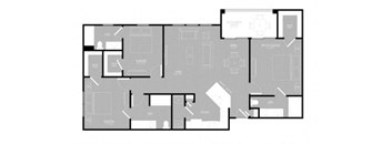 MBS C1 Floor plan atPark at Bayside, Rowlett, 75088