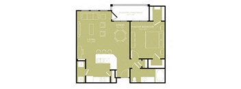 MEW A3 floor plan at Retreat at Wylie, Wylie, Texas