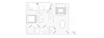 MOK A3 floor plan at Reveal at Onion Creek, Austin, 78747