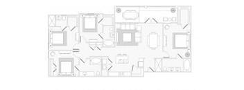 MOK D1 floor plan at Reveal at Onion Creek, Texas