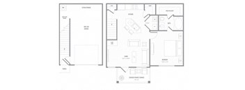 MOL A4T floor plan at Reveal on the Lake, Texas