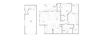 MOL B3T floor plan at Reveal on the Lake, Texas, 75088