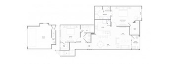 MOL B6T floor plan at Reveal on the Lake, Rowlett, Texas