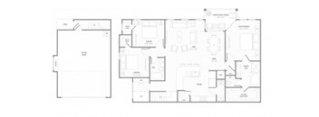 MOL C2T floor plan at Reveal on the Lake, Texas
