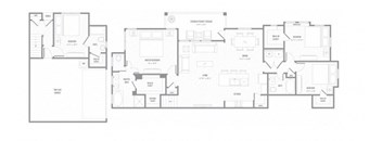 MOL D1T floor plan at Reveal on the Lake, Texas, 75088