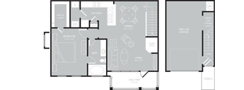 MOP A7  floor plan at Villages of Magnolia, Magnolia, TX