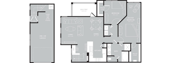 MOP B2  floor plan at Villages of Magnolia, Magnolia, Texas