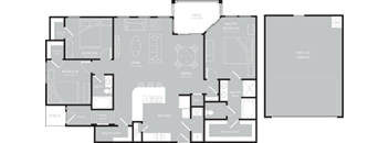 MOP C1T  floor plan at Villages of Magnolia, Magnolia, TX, 77354