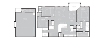 MOP C2T  floor plan at Villages of Magnolia, Magnolia, TX