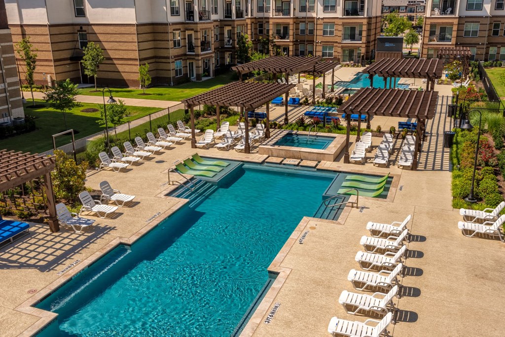 Pool Scape at McKinney Square, McKinney, TX, 75070