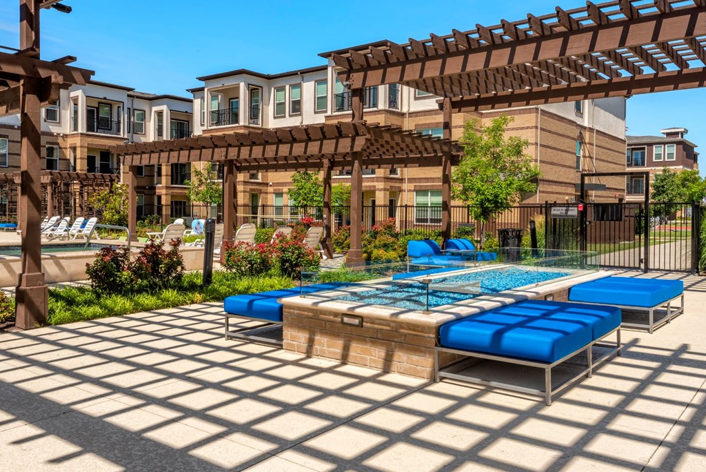Outdoor Lounge at McKinney Square, McKinney, TX, 75070