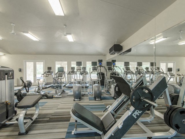 High-Tech Fitness Center at Berkshire Woodland, Texas