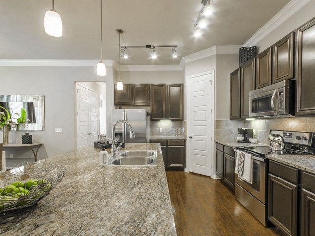 Fully Equipped Island Kitchen at Berkshire Woodland, Texas