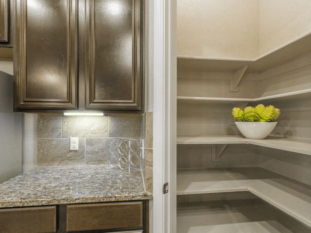 Built In Shelving at Berkshire Woodland, Texas