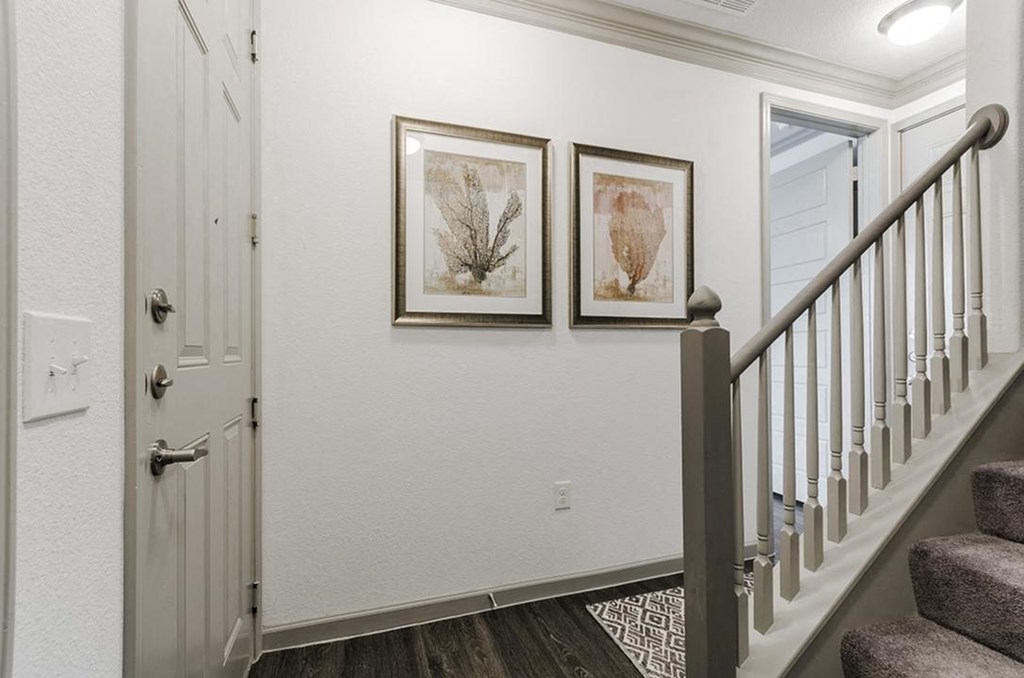 Designed Staircase at Villages of Georgetown, Georgetown