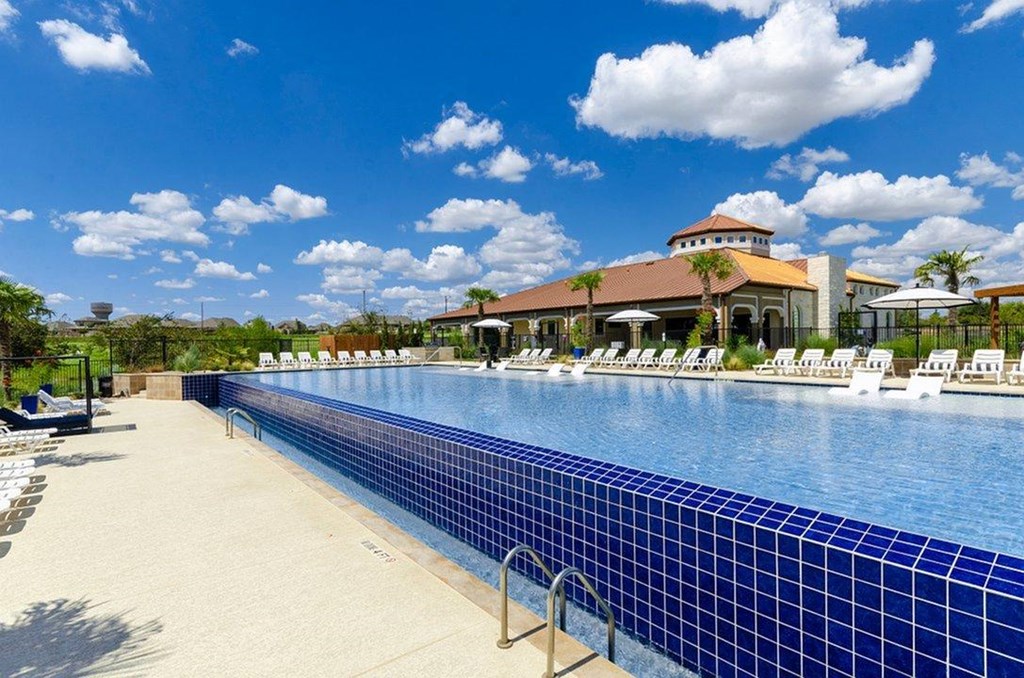 Glimmering Pool at Villages of Georgetown, Texas