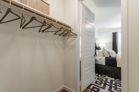 Built-In Shelving In Closet at Berkshire Lakeway, Lakeway, TX