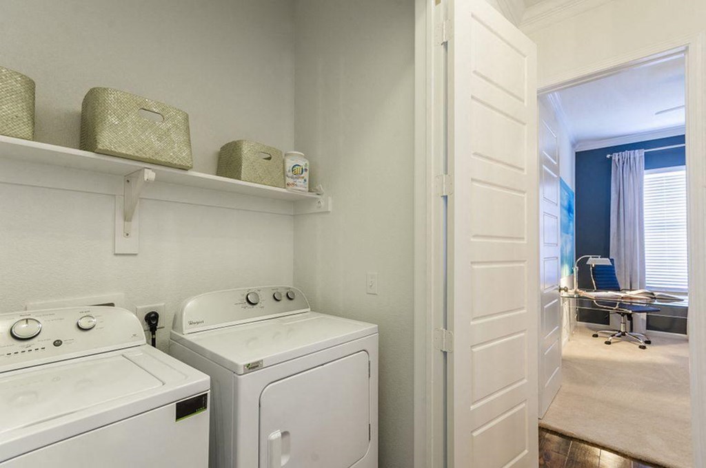 In Home Stacked Washer/Dryer at Berkshire Lakeway, Lakeway, TX