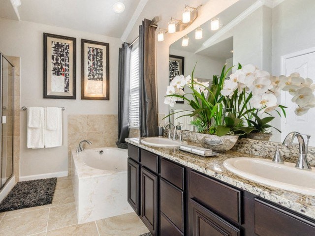 Luxurious Bathrooms at Villages of Briggs Ranch, Texas, 78245
