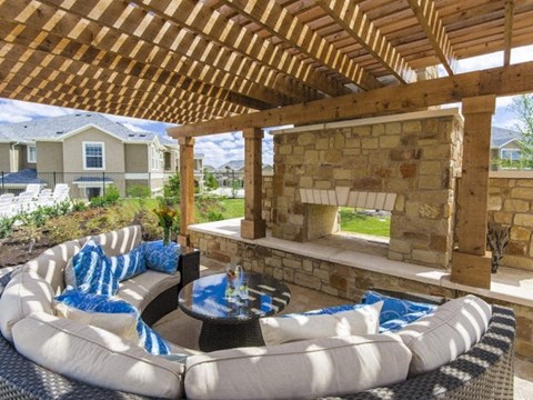 Outdoor Gazebo at Villages of Briggs Ranch, San Antonio, Texas