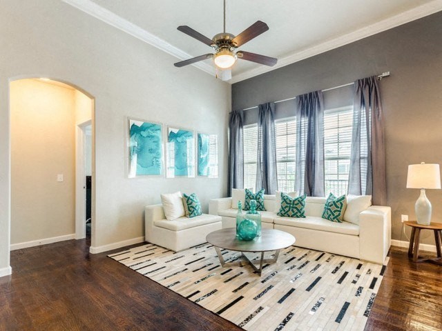 Gorgeous Living Room at Villages of Briggs Ranch, San Antonio, Texas