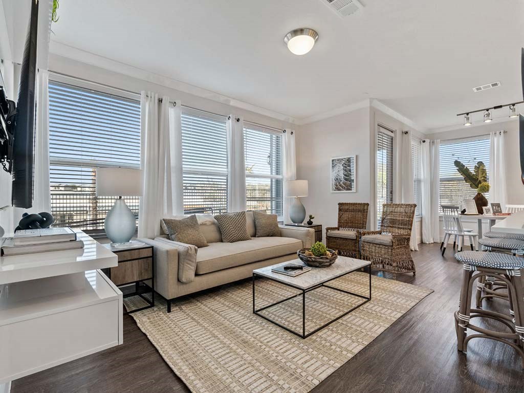 Living room at Reveal 54, Texas