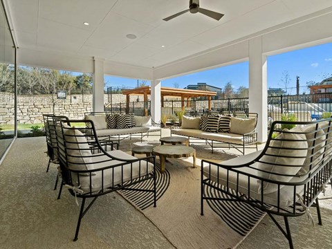Sitting area at Reveal 54, Georgetown, TX, 78626