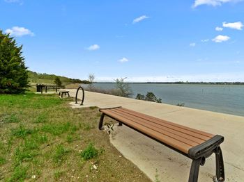 Lake side view at Reveal on the Lake, Texas, 75088