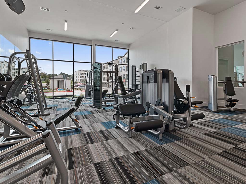 Fitness center7 at Reveal at Onion Creek, Austin, Texas