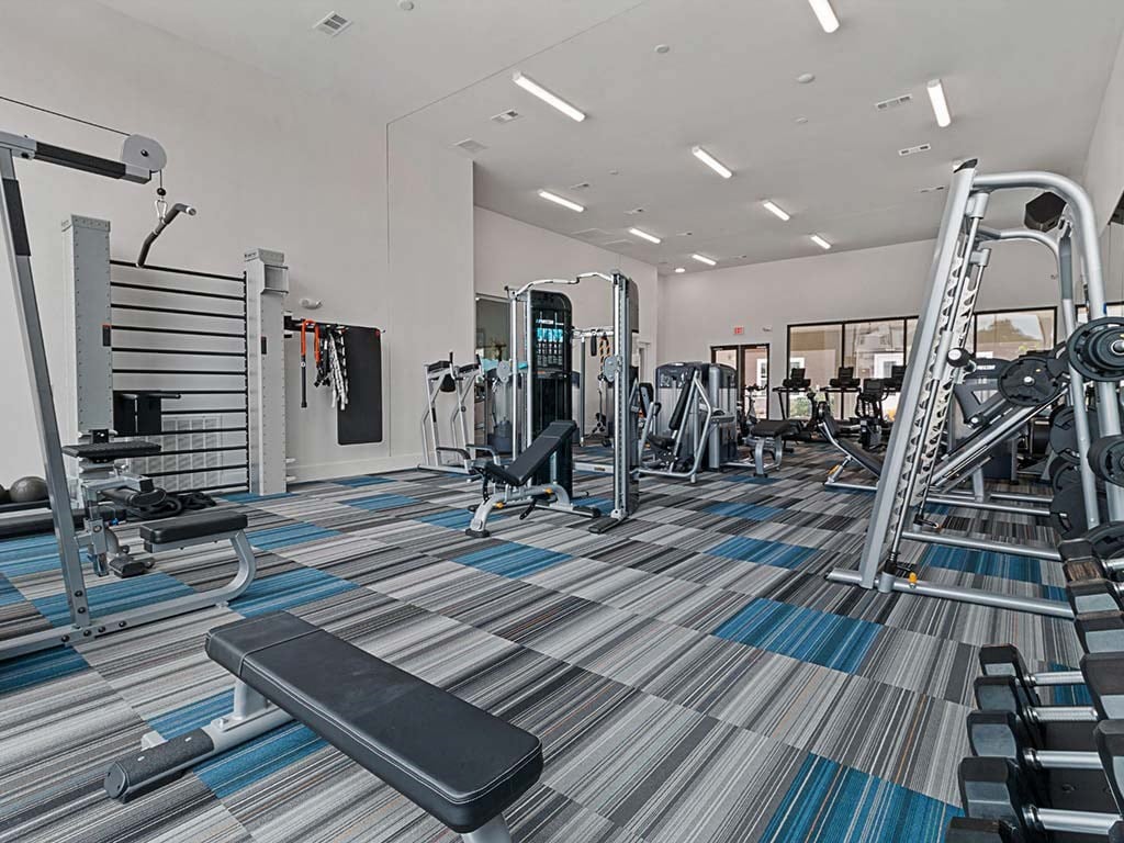 Fitness center5 at Reveal at Onion Creek, Austin, TX