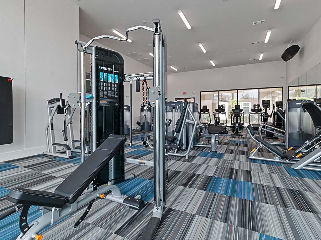Fitness center2 at Reveal at Onion Creek, Texas