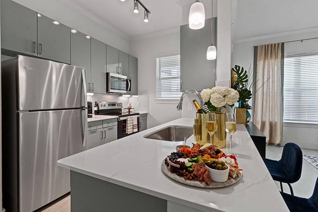 Kitchen gallery at Reveal at Onion Creek, Austin, TX