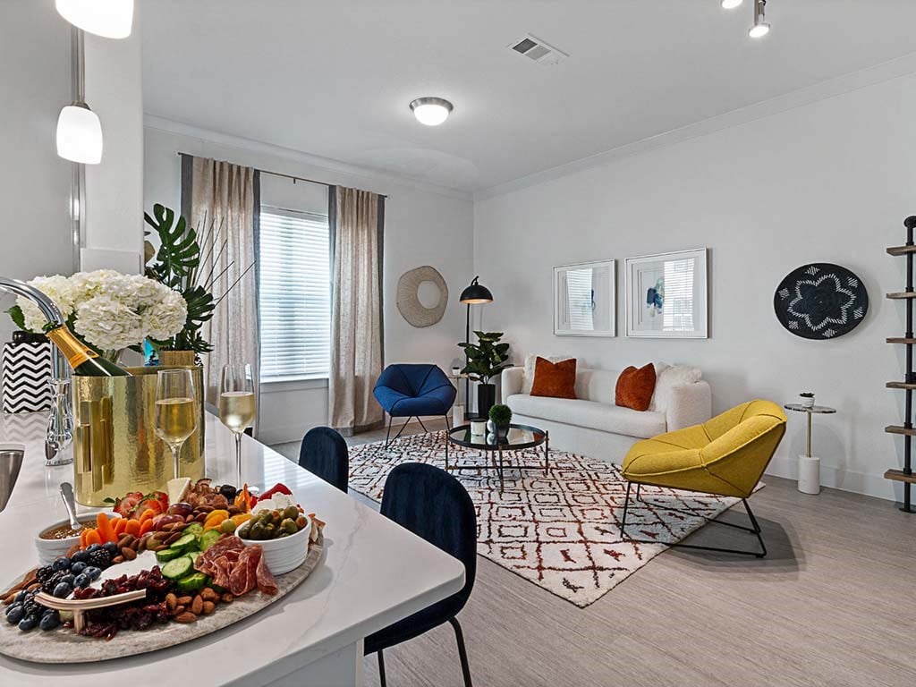 Kitchen table top1 at Reveal at Onion Creek, Austin, TX, 78747