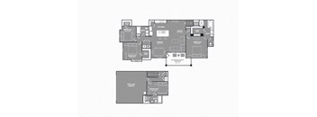 Four-Bedroom Floor Plan at Mansions of Georgetown, Georgetown, Texas