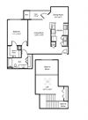 A4L Middlesex Loft 1 Bedroom 1 Bath Floor Plan A4L Middlesex Loft 1 Bedroom 1 Bath Floor Plan at Ellington Metro West, Westborough, MA, 01581