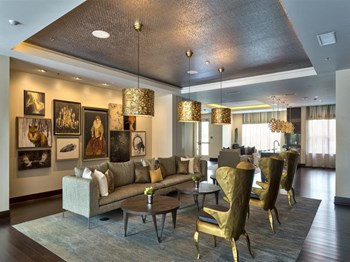 Amenities- Social Lounge at Berkshire Main Street, Durham, North Carolina - Photo Gallery 4