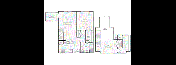 the floor plan plan 1199