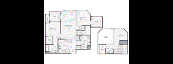 the floor plan plan 1016