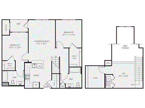 the floor plan  residences 460 sq ft